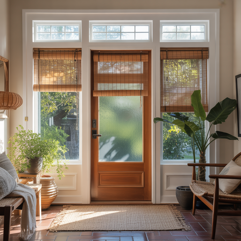 window covering ideas for front door