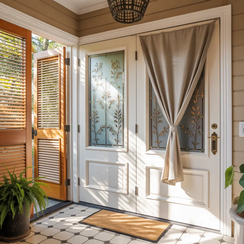window covering ideas for front door