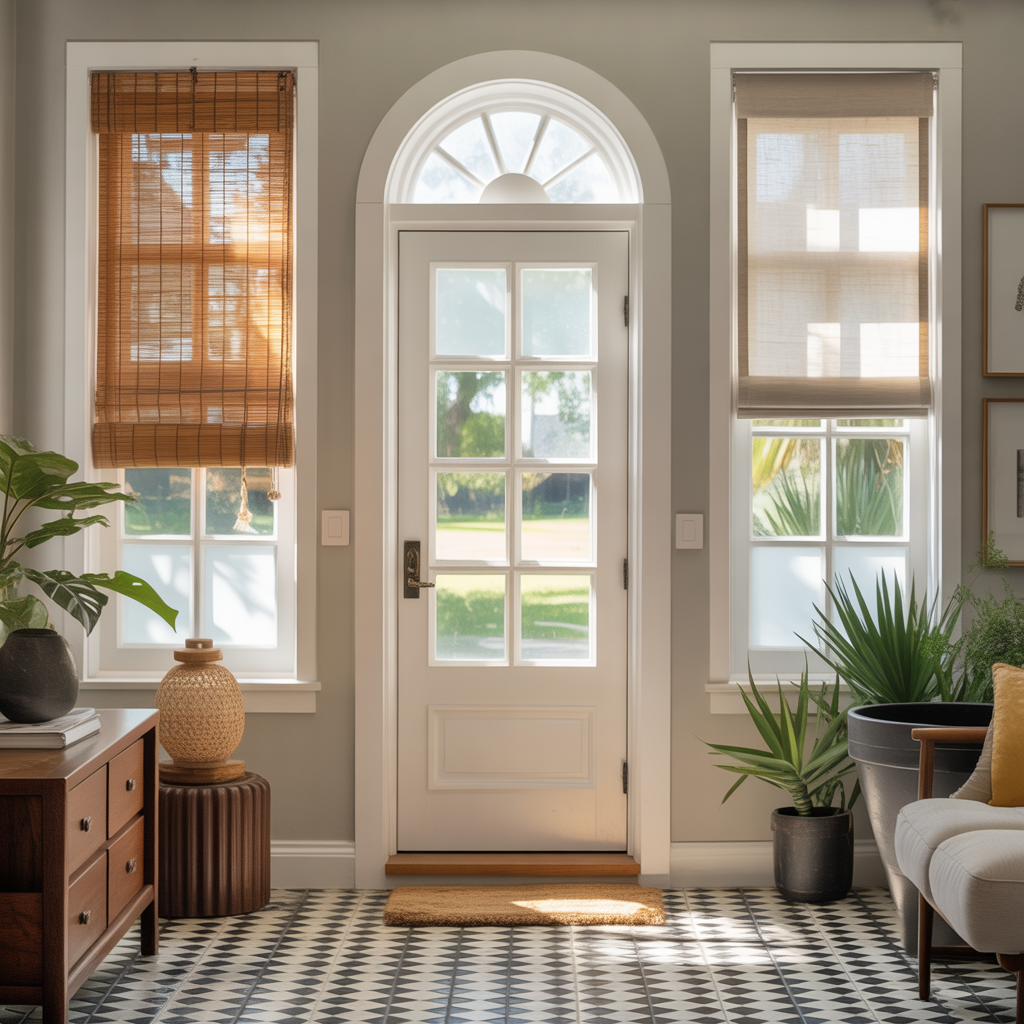 window covering ideas for front door