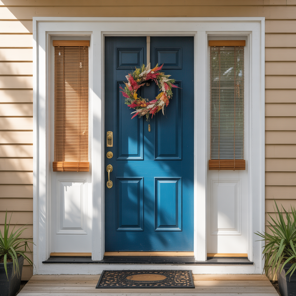 window covering ideas for front door