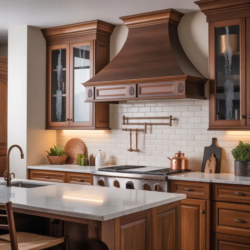 wood range hood concepts