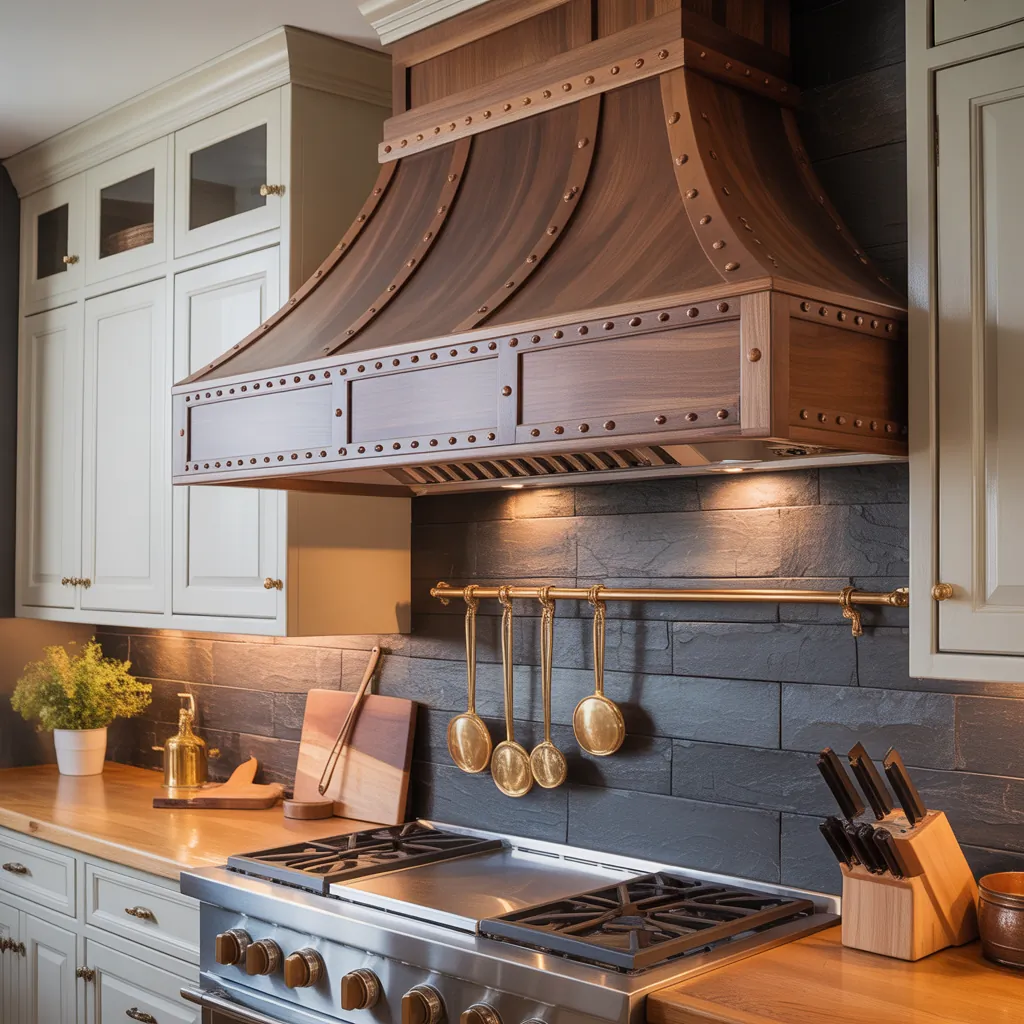 wood range hood concepts