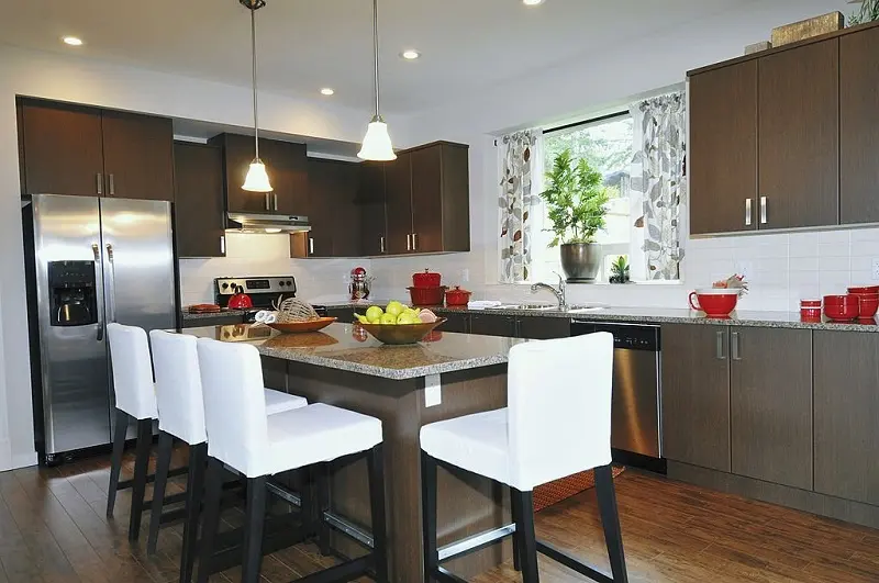 Good ideas for the interior design metal finishes