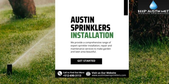 Austin Sprinklers installation
