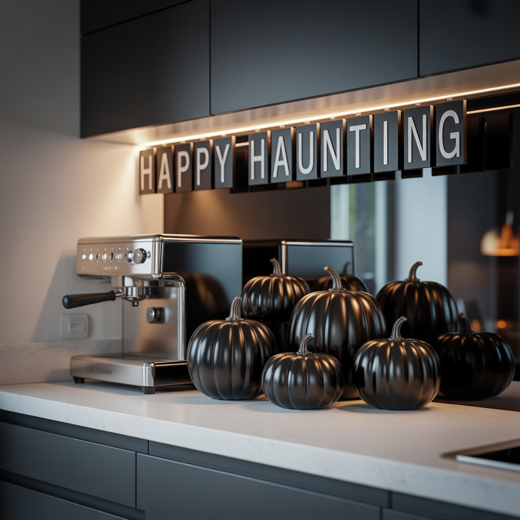 halloween kitchen decor