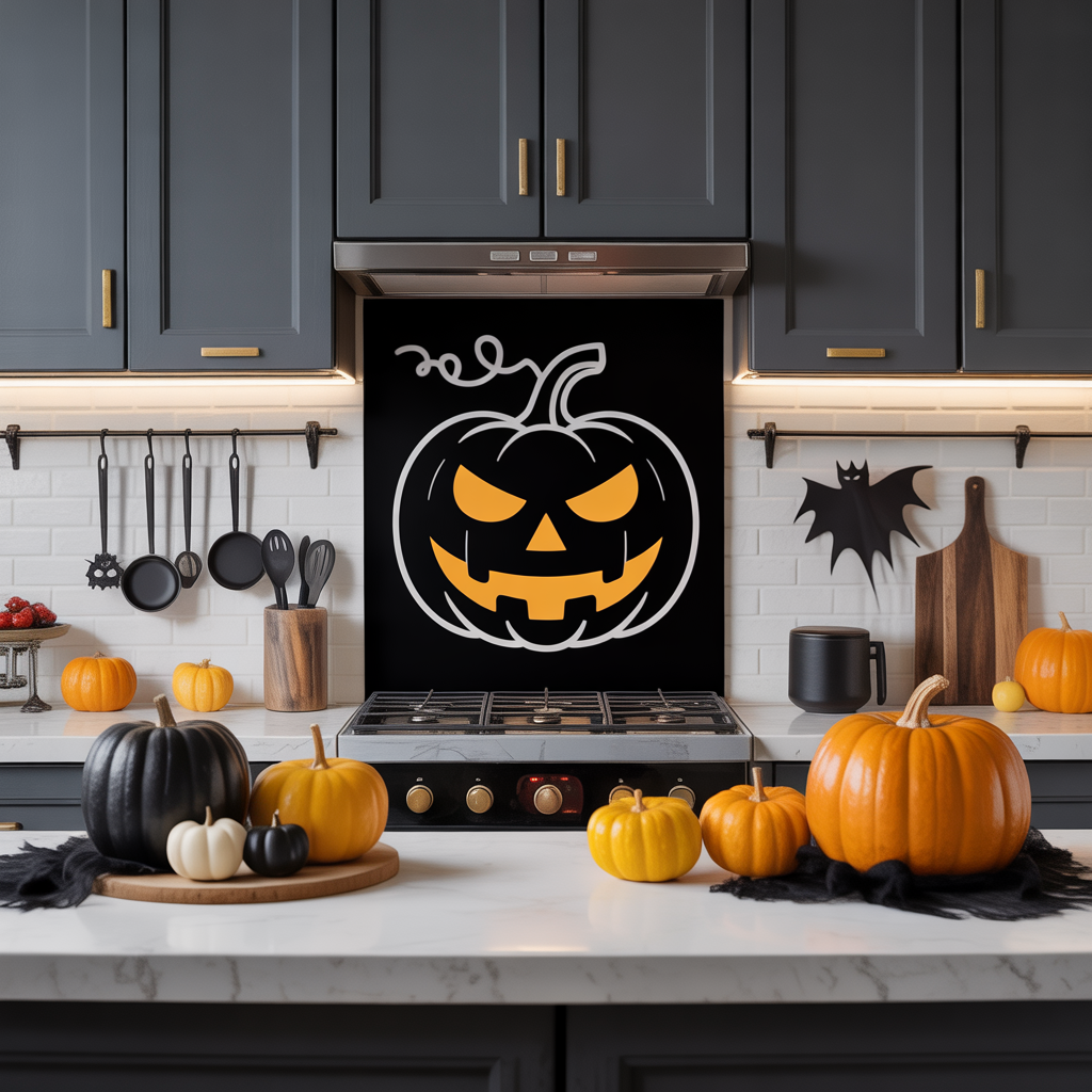 halloween kitchen decor