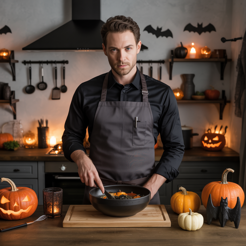 halloween kitchen