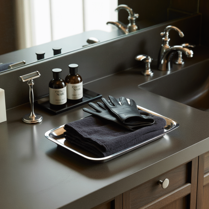 Bathroom Counter Styling
