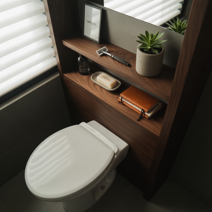 Bathroom Shelves Over Toilet