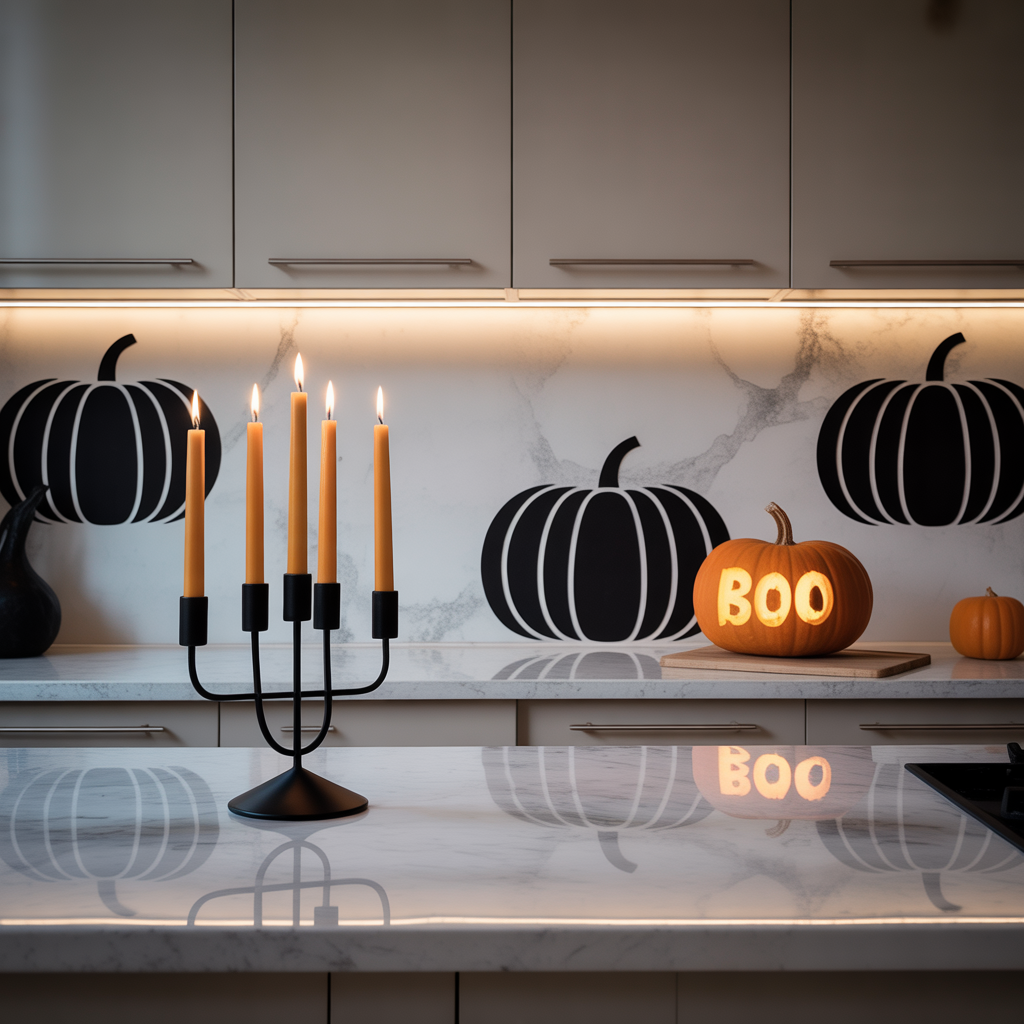 halloween kitchen decor