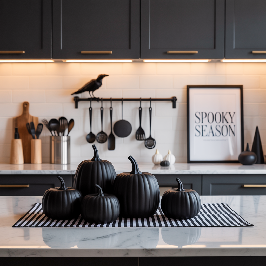 halloween kitchen decor