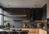 Transform Your Space with a Stunning Black and Natural Wood Kitchen