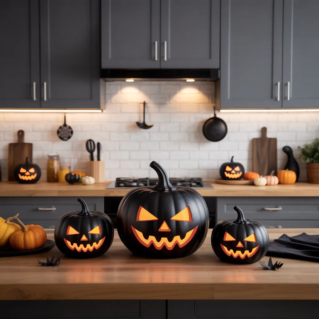 halloween kitchen decor