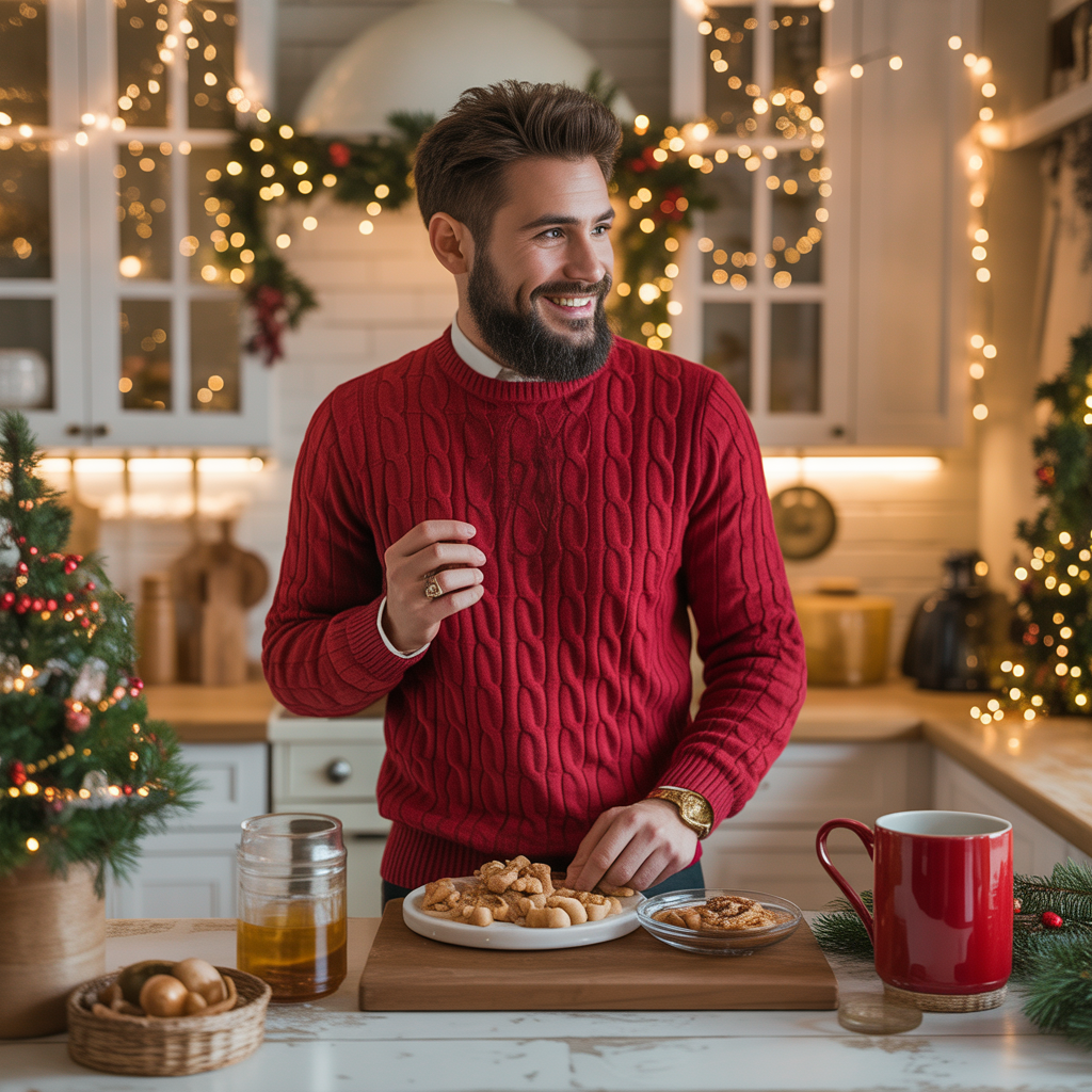 christmas kitchen