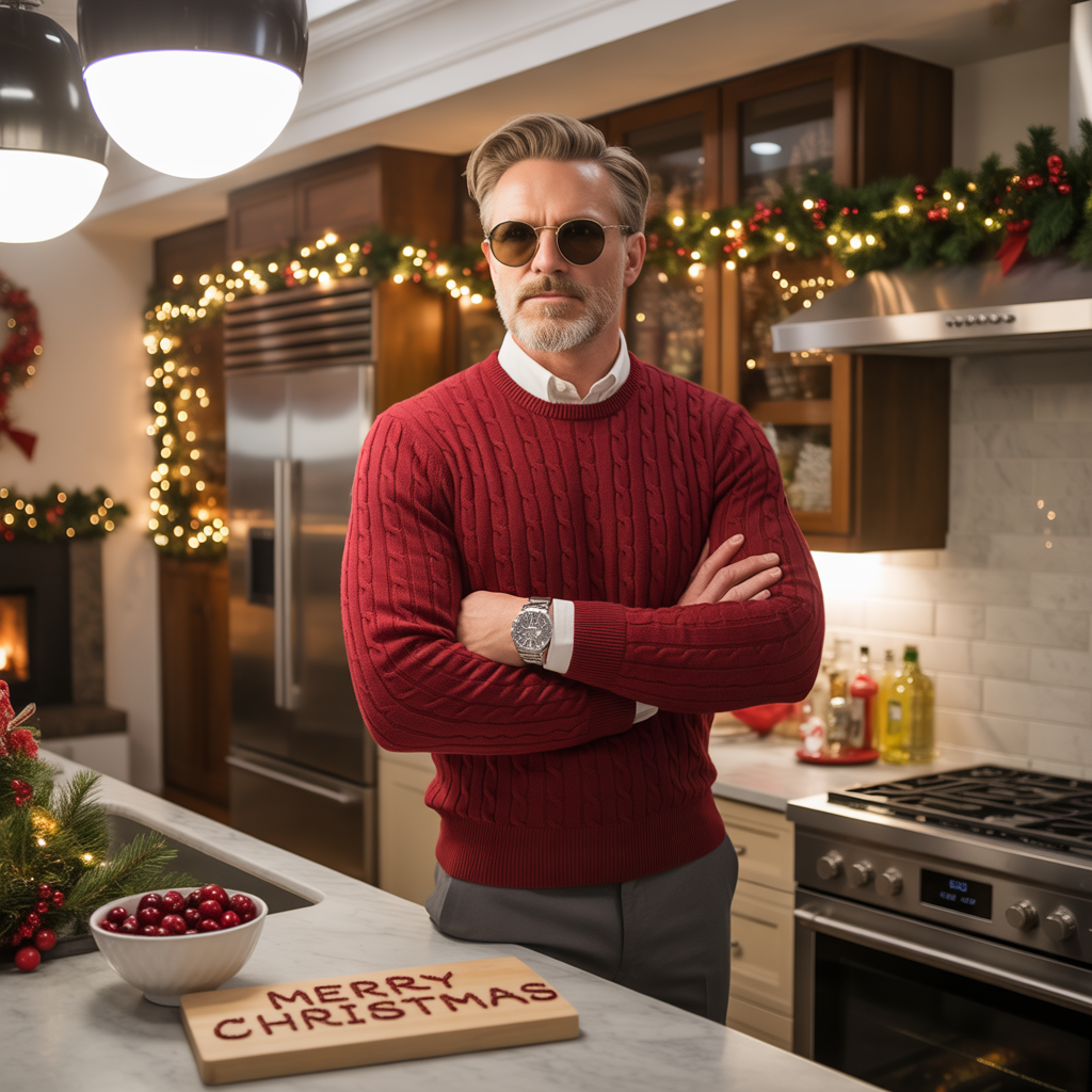 christmas kitchen