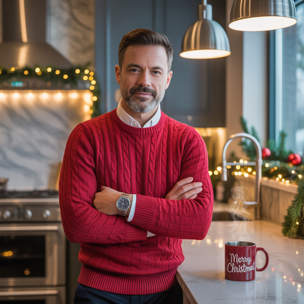 christmas kitchen