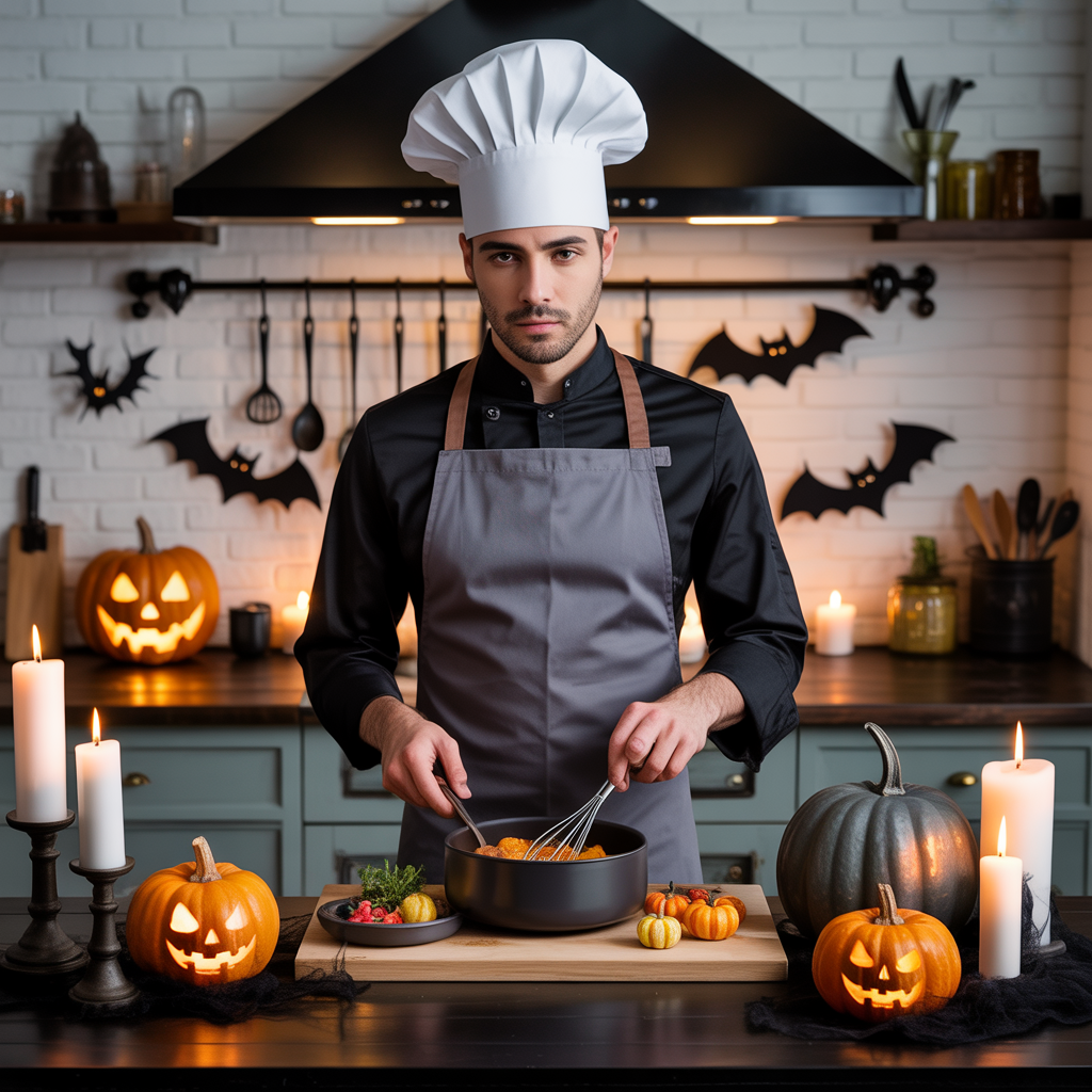 halloween kitchen