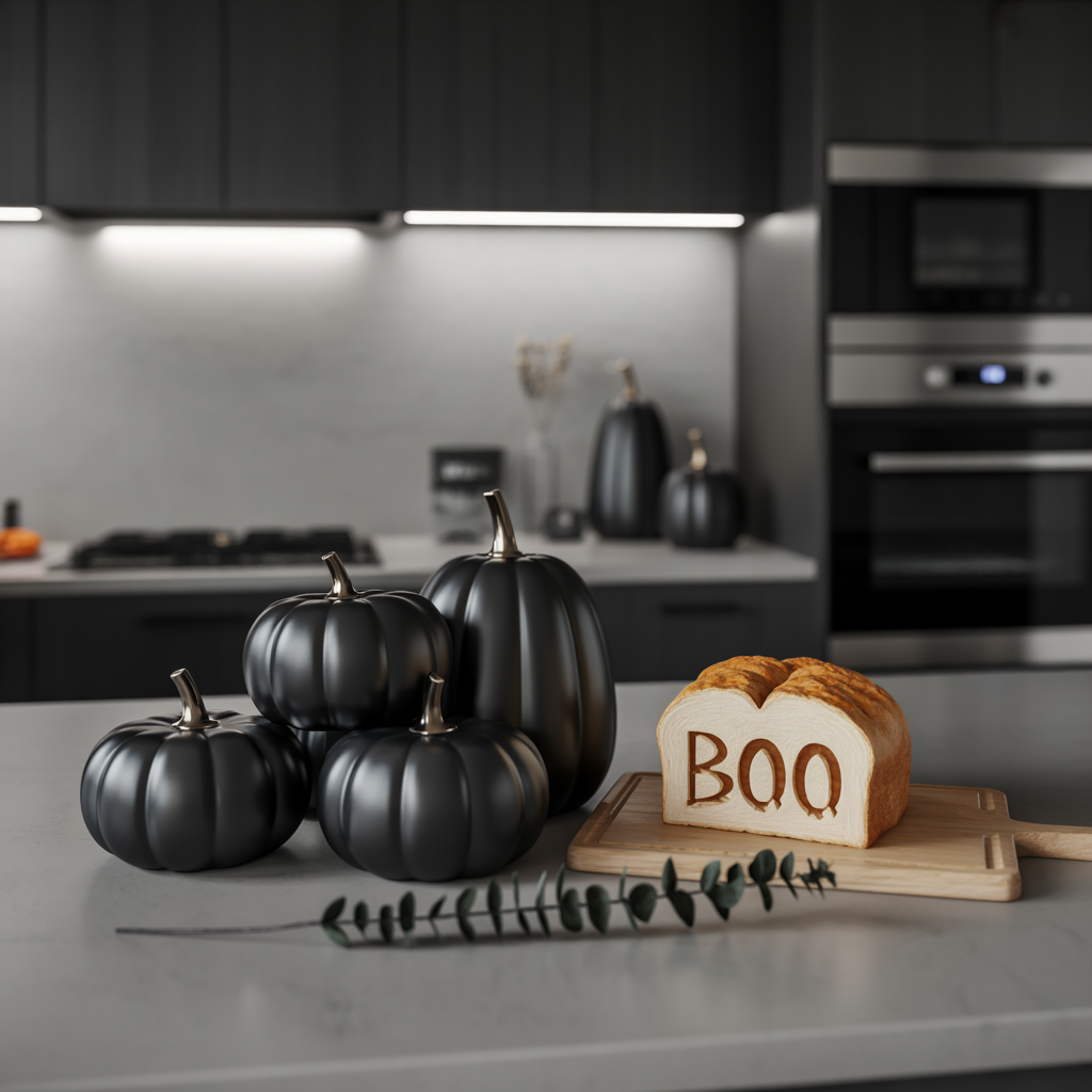 halloween kitchen decor
