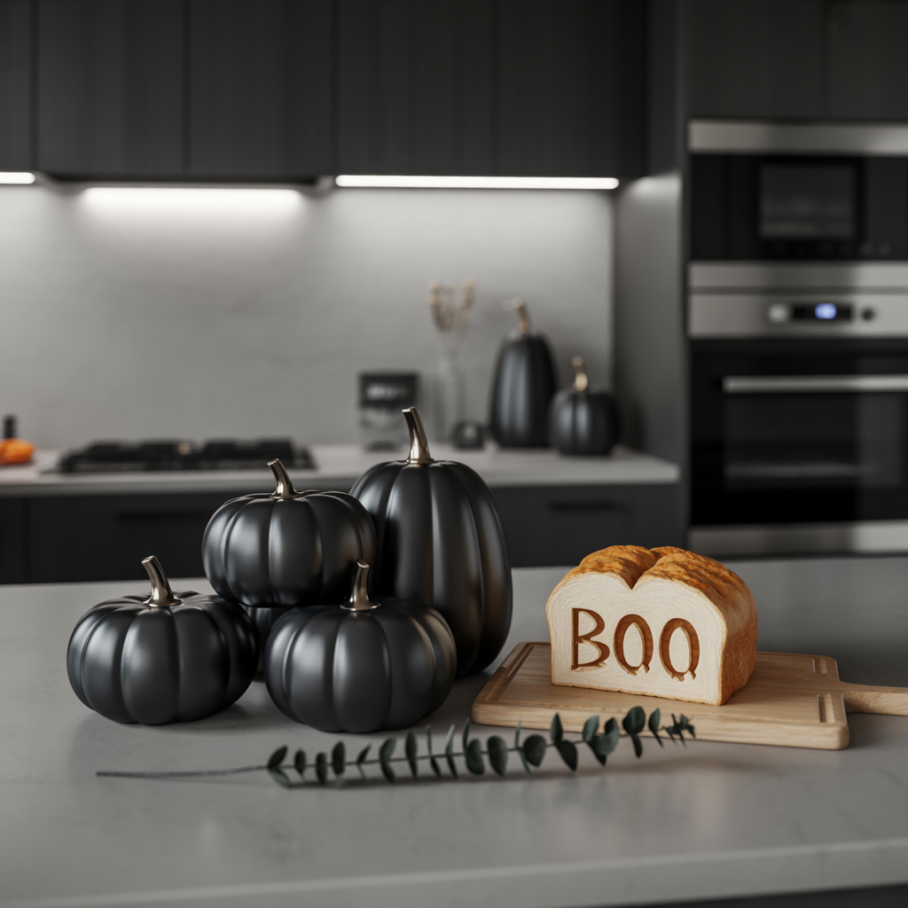 halloween kitchen decor