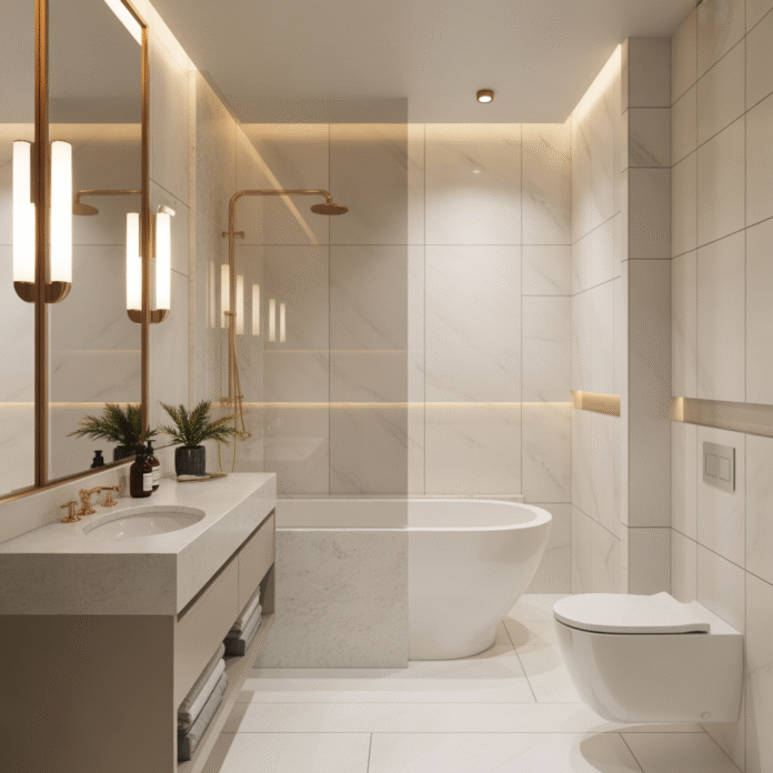 elegant bathroom