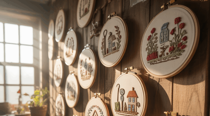 Embroidered Elegance: How Embroidery Can Transform Your DIY Home Projects