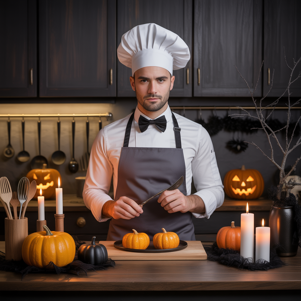 halloween kitchen