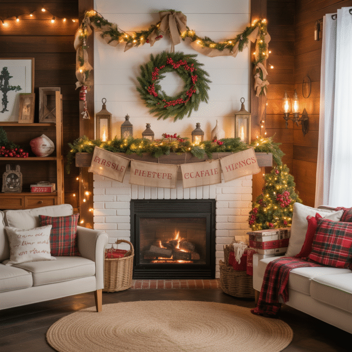 Farmhouse Christmas Decor