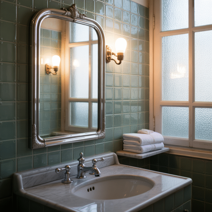 French Bathroom Decor Vintage