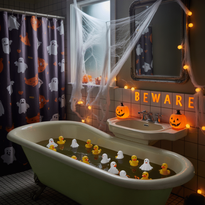 Halloween Bathroom Decor