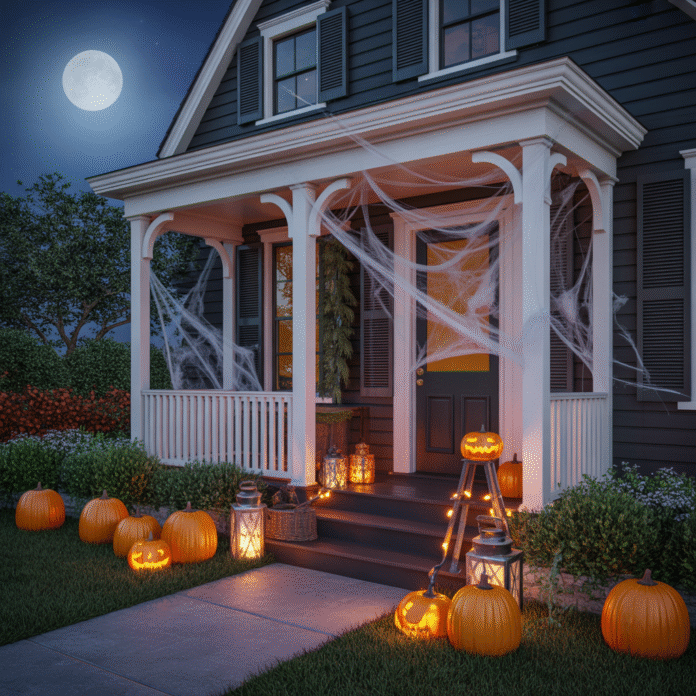 Halloween Front Porch Decor