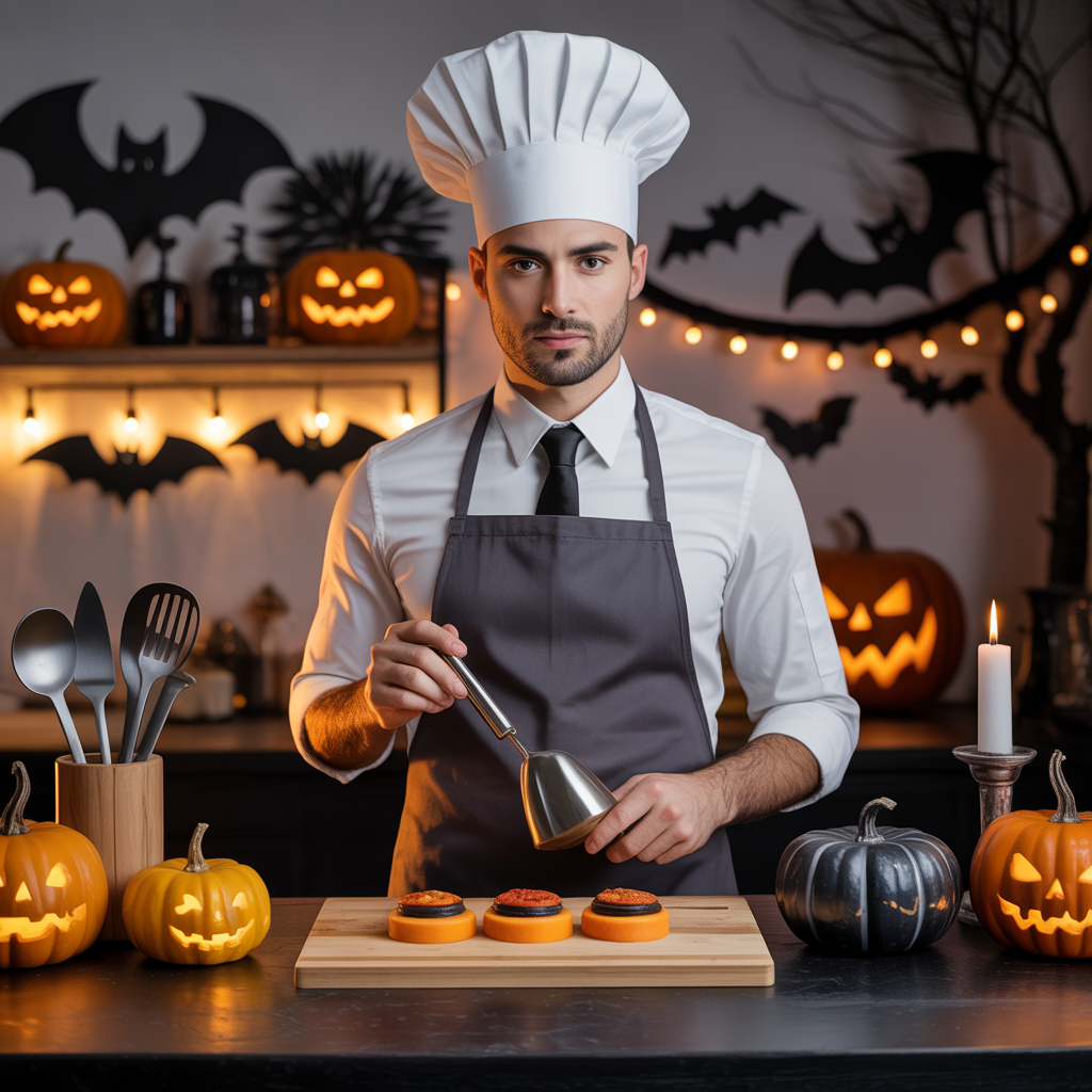 halloween kitchen