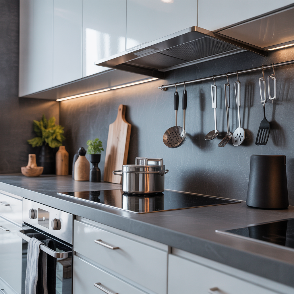kitchen countertop decor