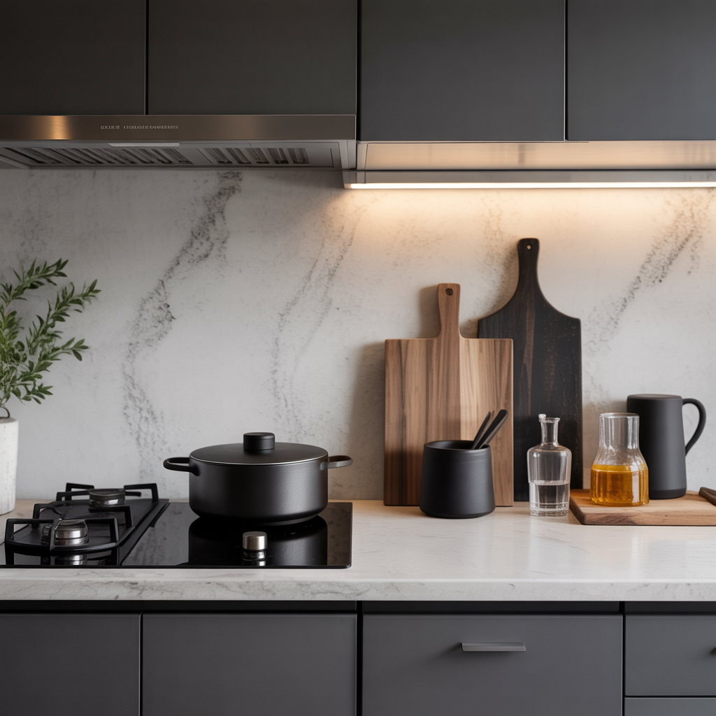 kitchen countertop decor