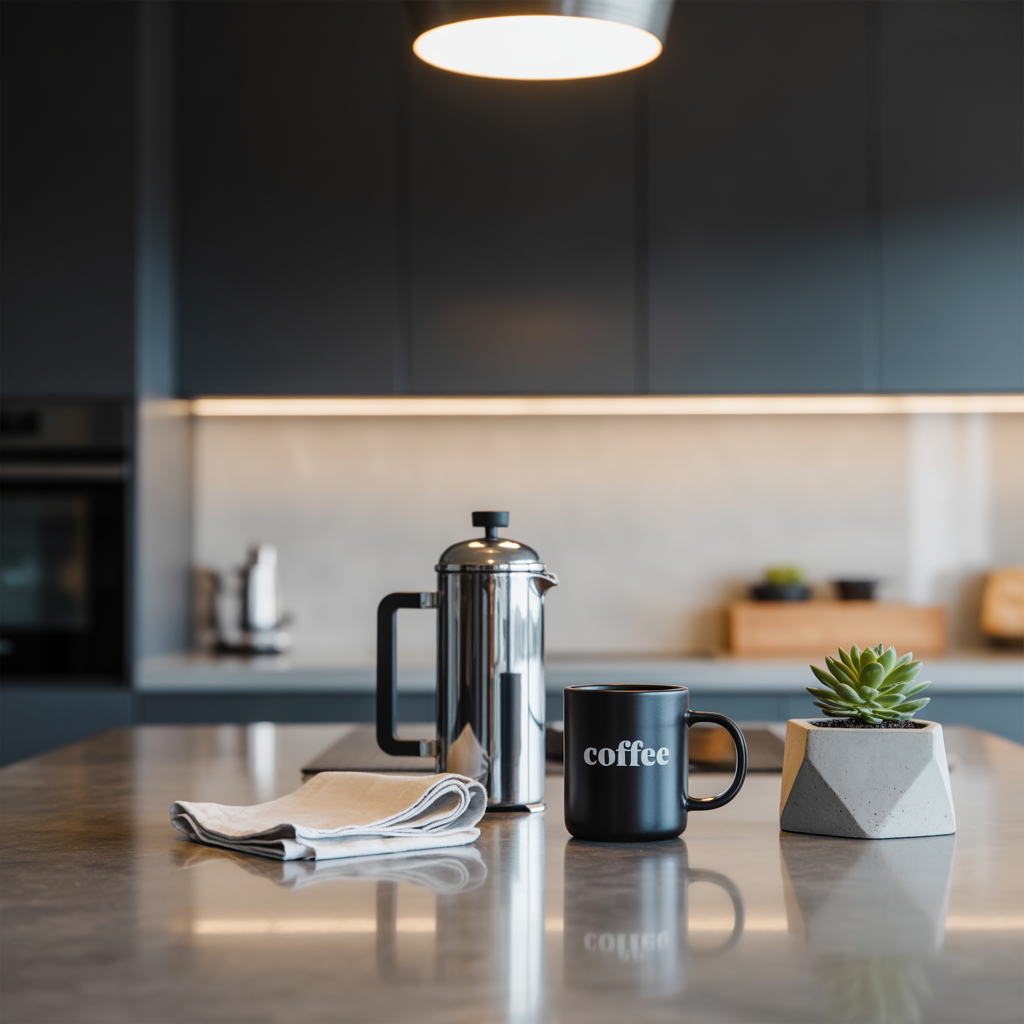 kitchen countertop decor