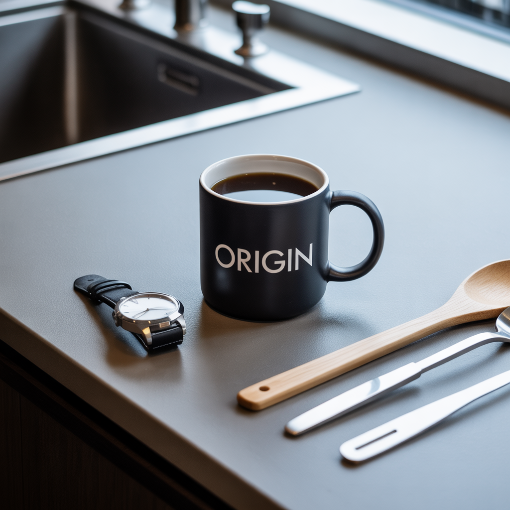 kitchen countertop styling