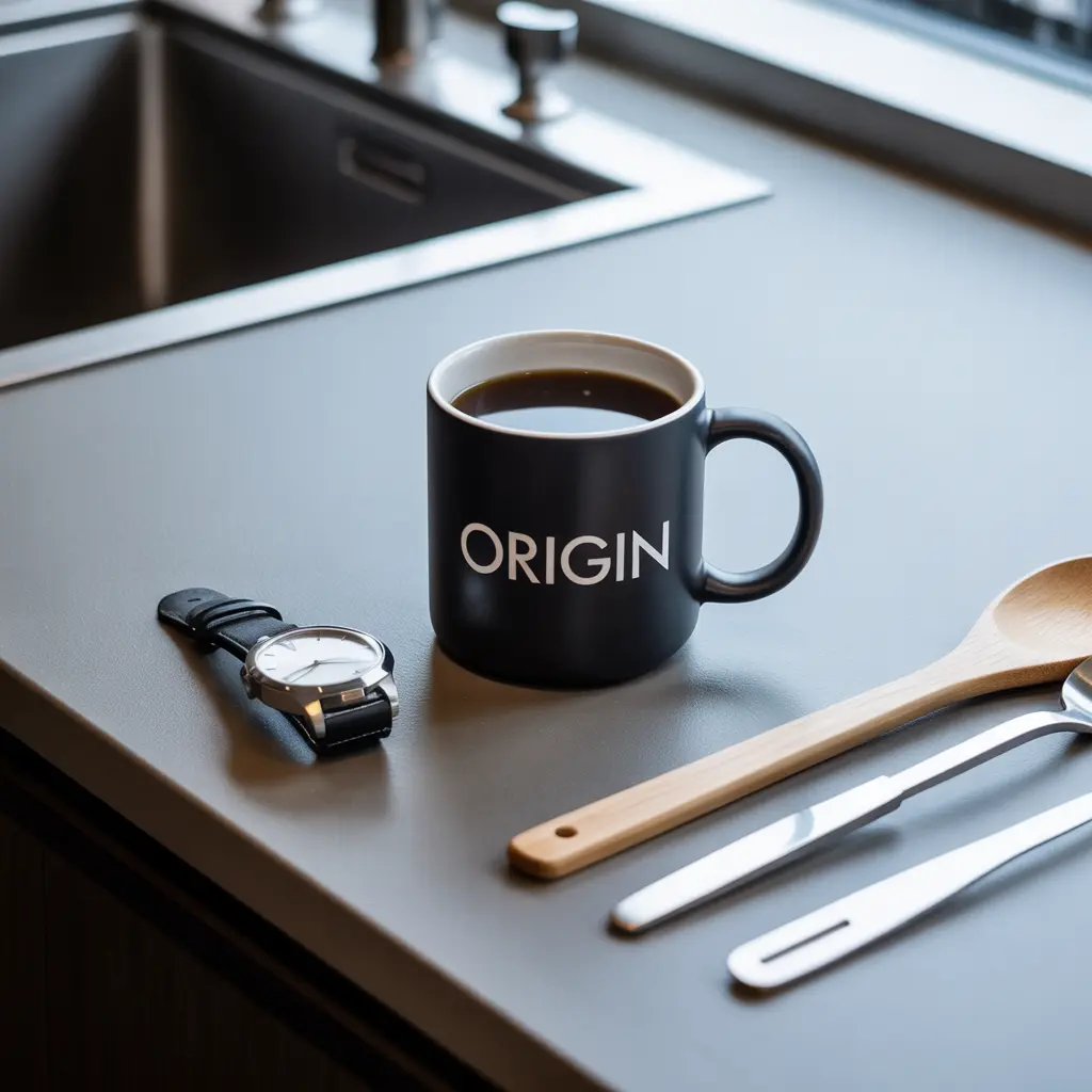 kitchen countertop styling