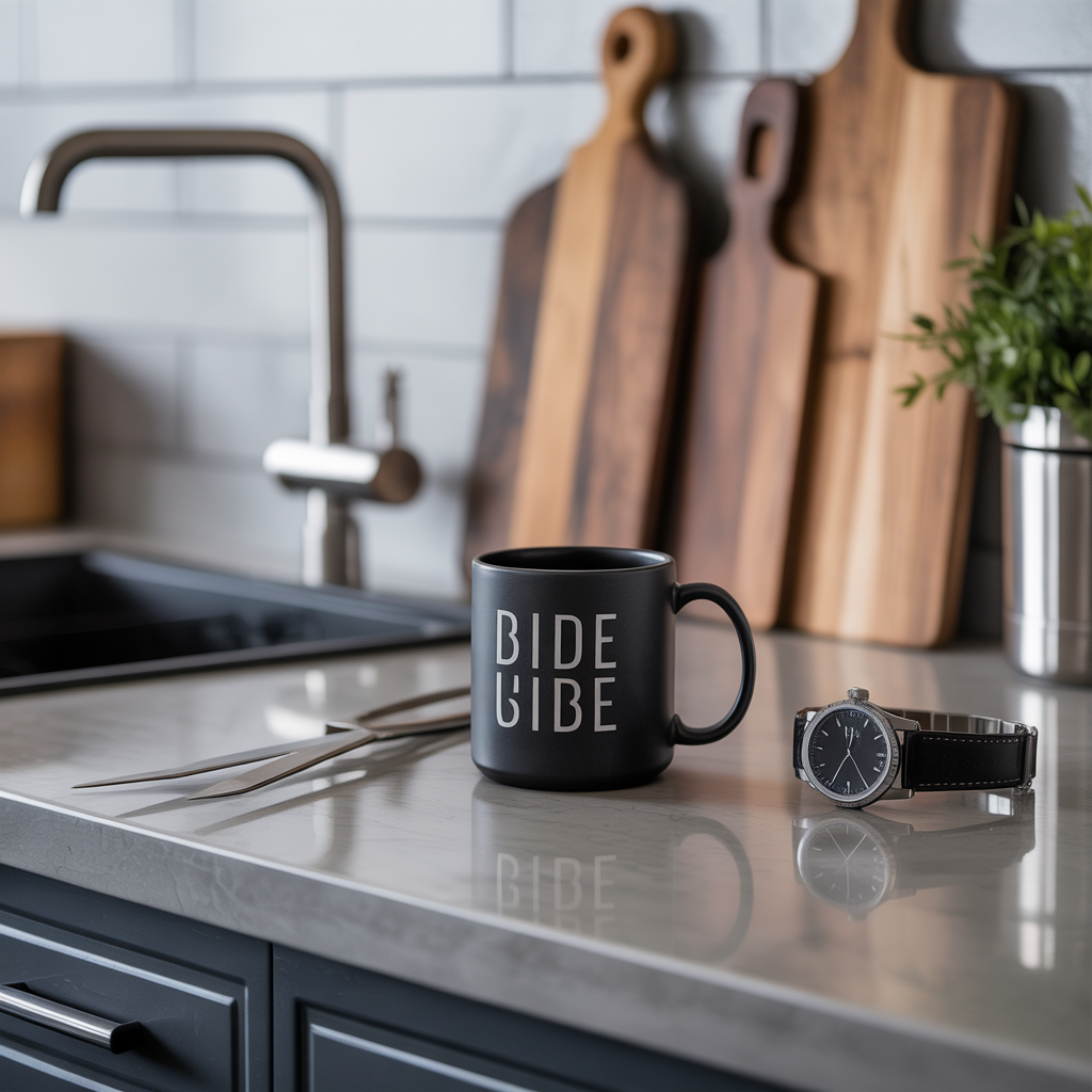 kitchen countertop styling