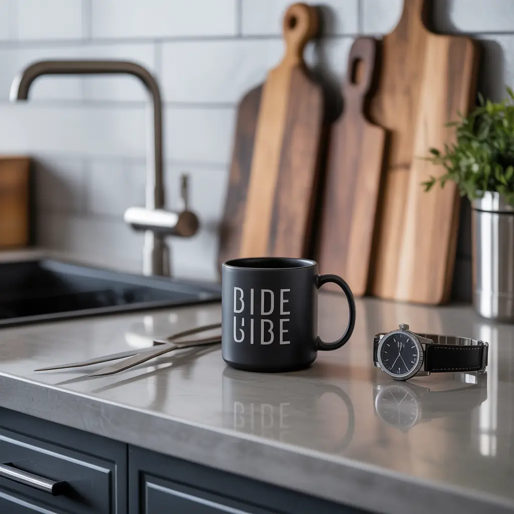 kitchen countertop styling