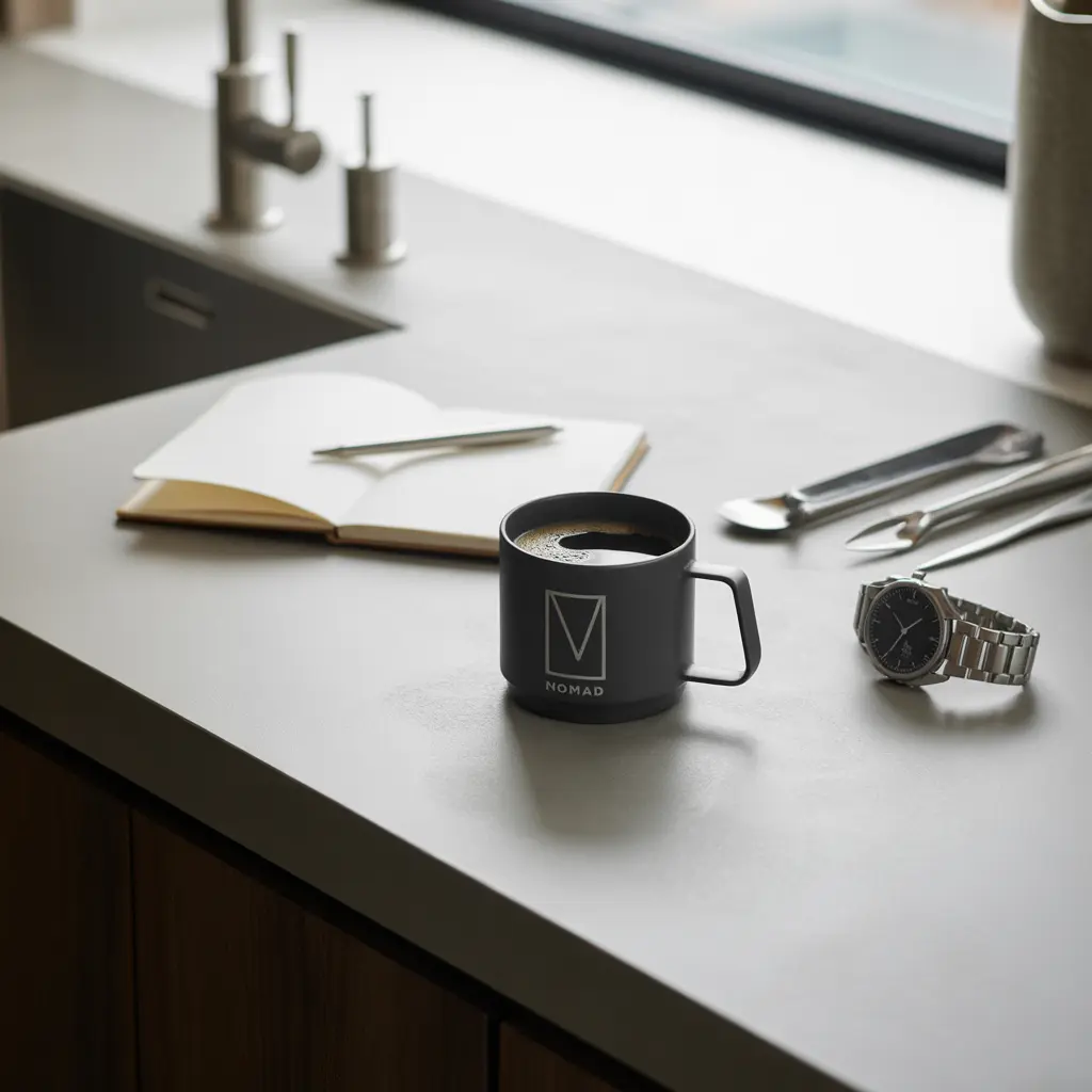 kitchen countertop styling