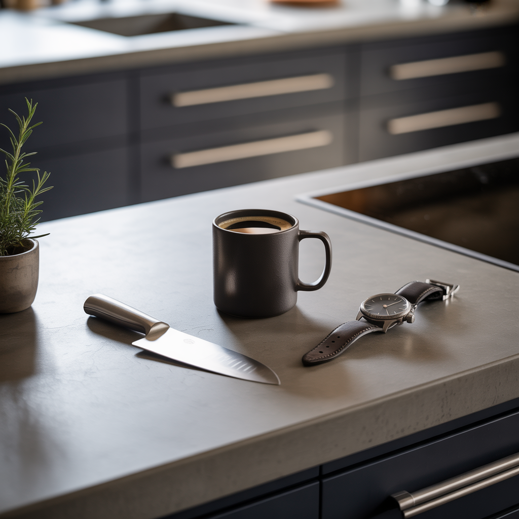 kitchen countertop styling