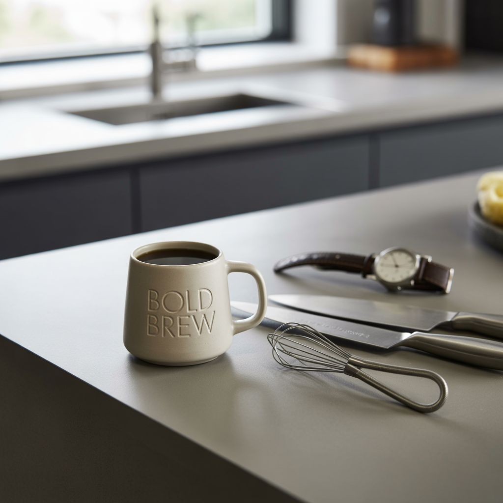 kitchen countertop styling