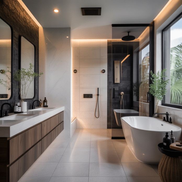 Master Bathrooms Decorations