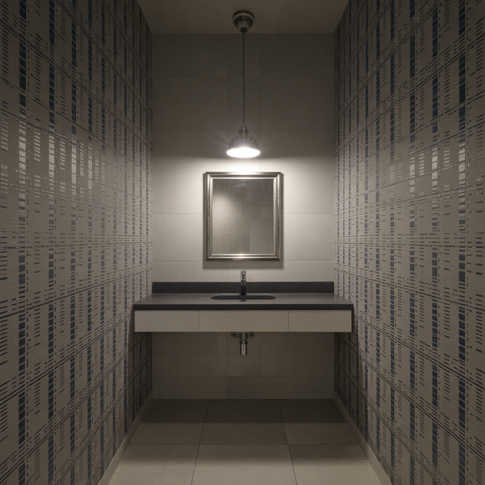 small bathroom wallpaper