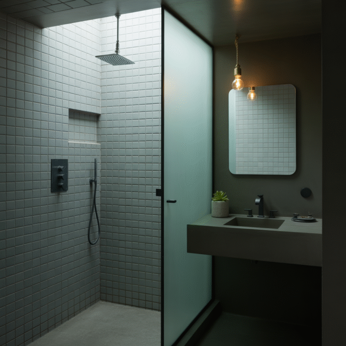 Walk In Shower Small Bathroom