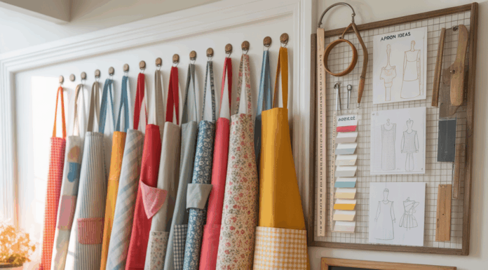 Apron Ideas Display: Creative Ways to Show Off and Store Your Kitchen Aprons