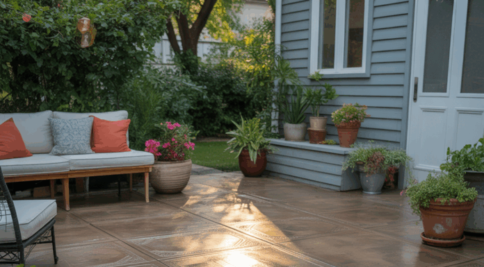 Budget Friendly Backyard Concrete Patio: DIY Tips & Stylish Ideas
