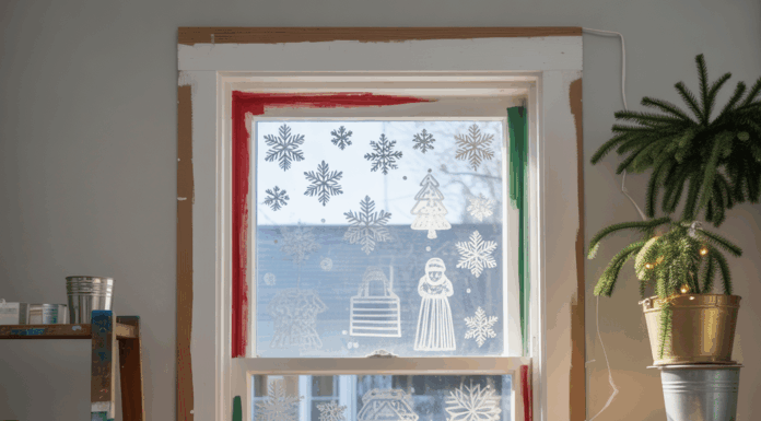 Christmas Window Painting Inspiration: Festive Ideas & DIY Tips