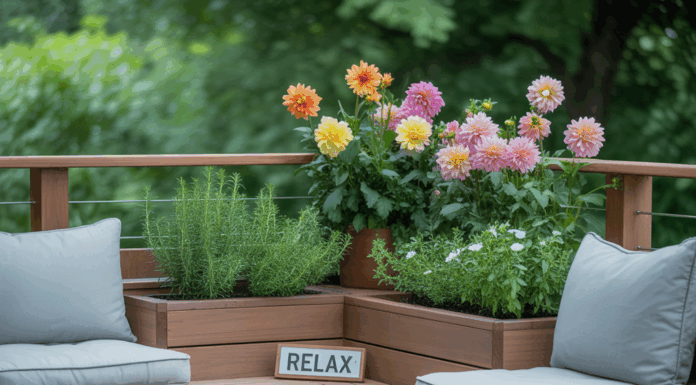 Deck Ideas Planter Boxes Benches: Stylish DIY Seating + Greenery