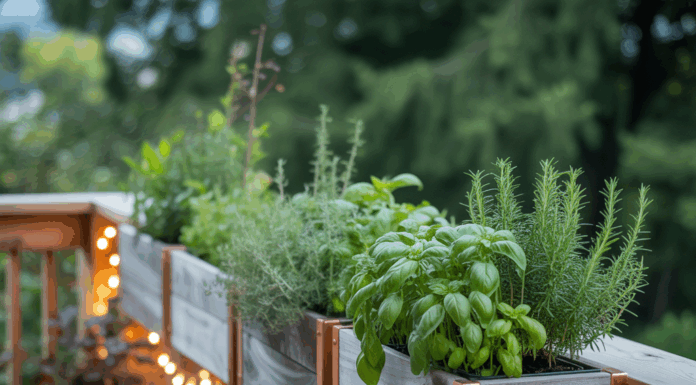Herb Garden Ideas Deck: Creative Deck Herb Garden Ideas for Small Spaces