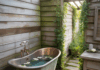 Outdoor Rustic Bathroom Inspirations — DIY Ideas for a Natural, Cozy Bath Space